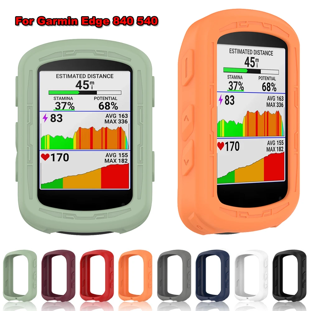 Custodia Protettiva Per Garmin Edge 840 540 Soft Silicone Gps Bike Bicycle Protezione Dello Schermo Del Computer Anti-Goccia