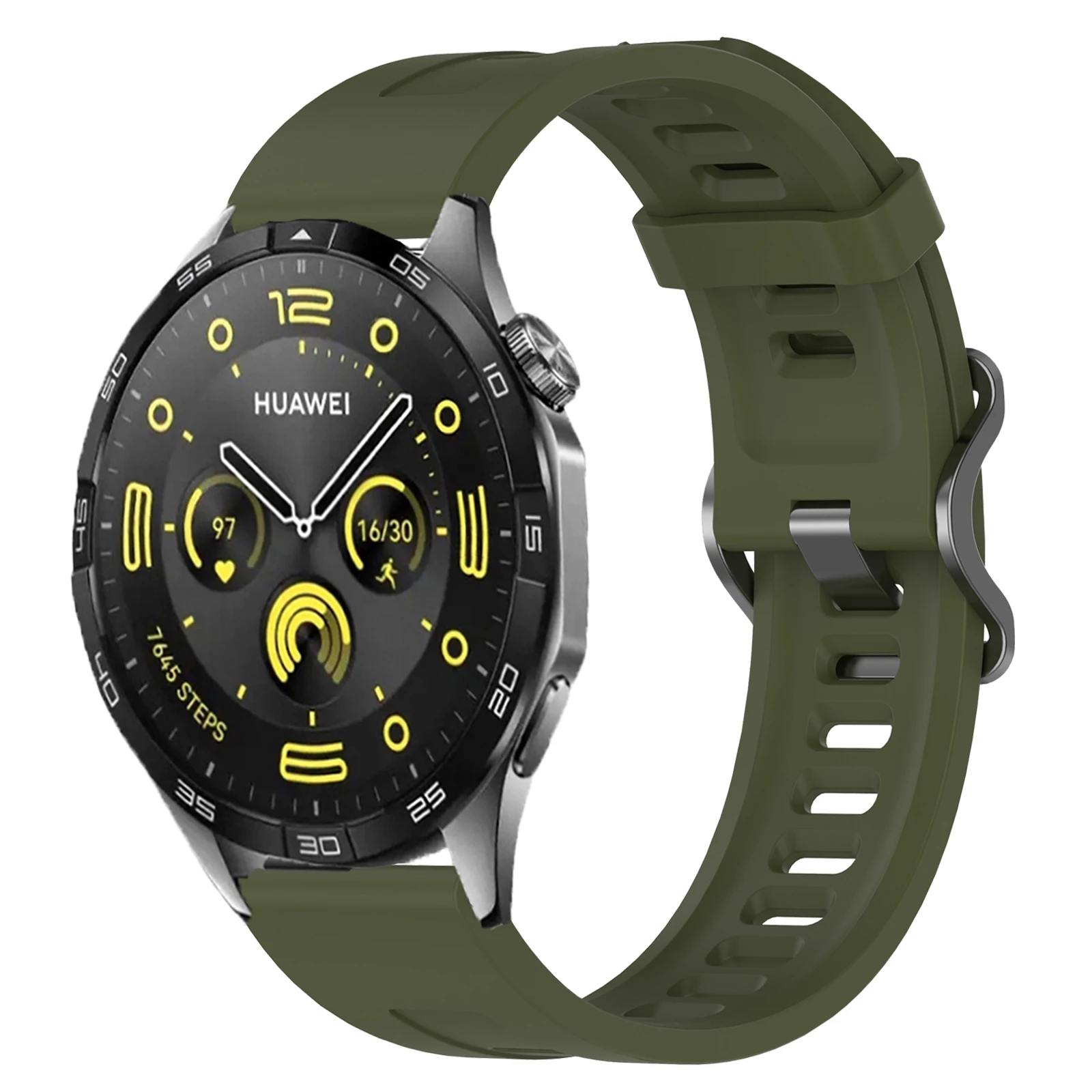 Silicone Sport Wrist Strap - 22mm Universal Watch Band Bracelet