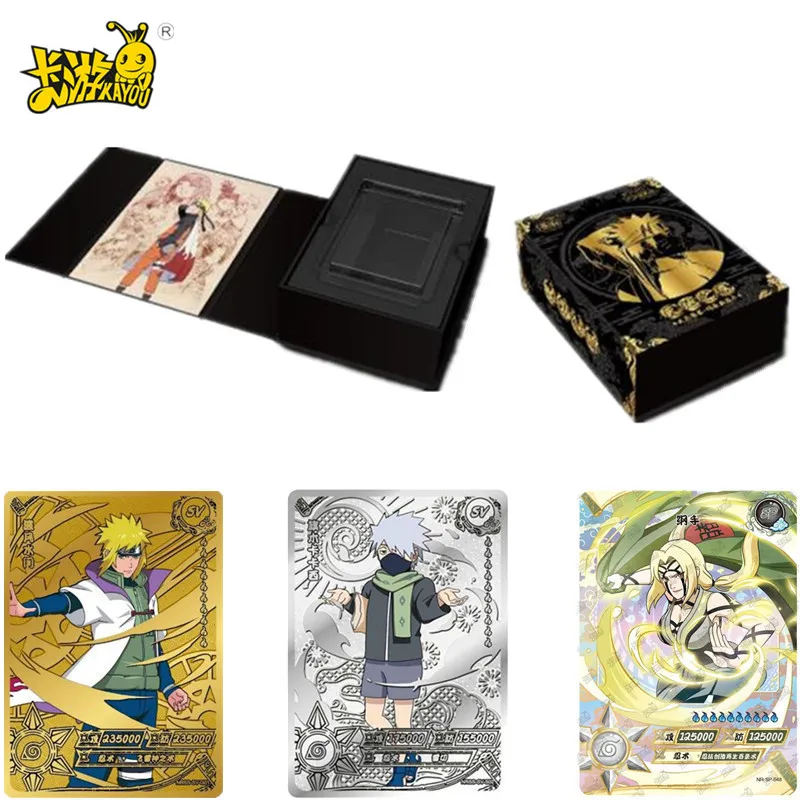 

KAYOU Naruto Double Eleven Holiday Limited Commemorative Gift Box Heritage Card Heaven and Earth Volume SV Rare Collection Card