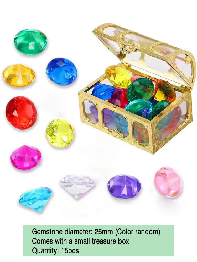 Plastic Jewels Small Arts Craft, Treasure Stones Children