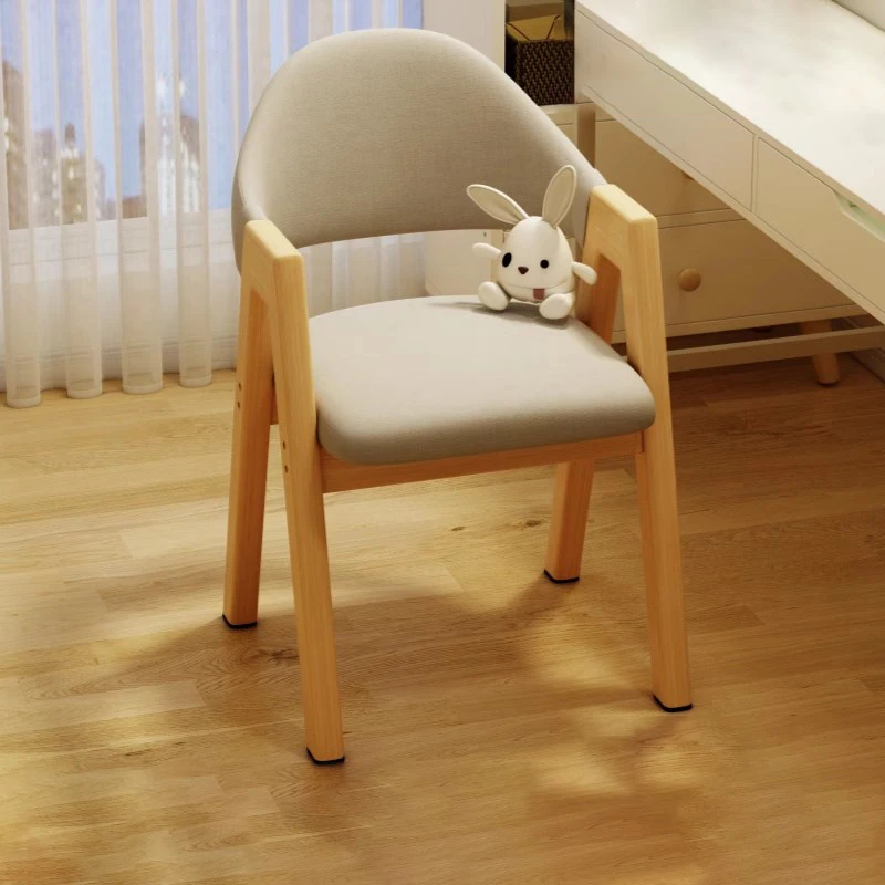 

Nordic Minimalist Dining Chairs Modern Design Simple Comfortable Chair Cute Soft Ladder Back Fauteuils De Salon Home Furniture