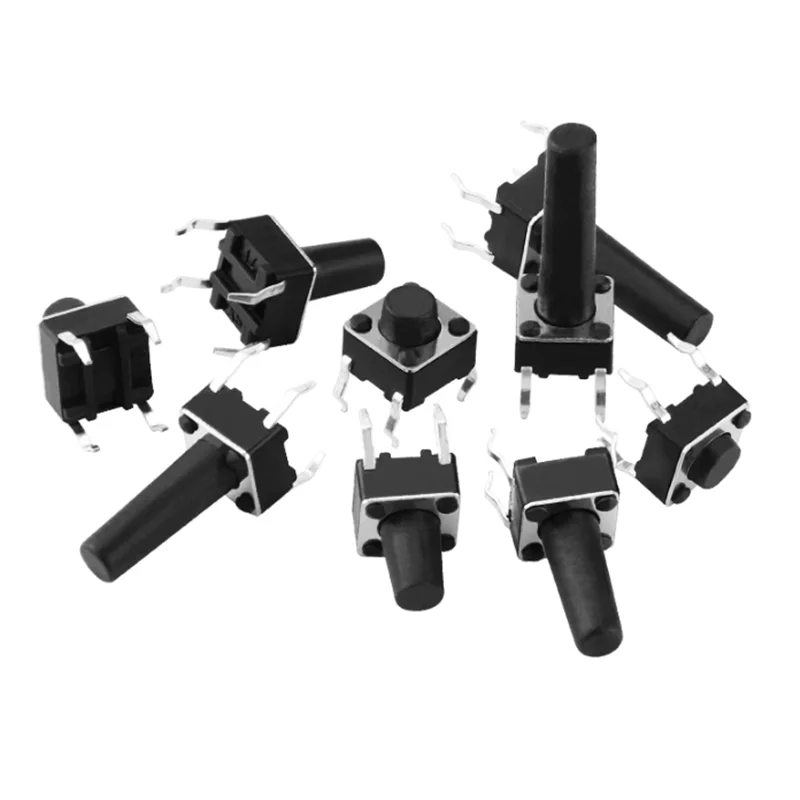 Microinterruptor de contacto de cobre, 5 A, 125/250 V, miniinterruptor de límite, sin Nc, 2/3 pines, interruptor de botón rápido con varilla de arco de rodillo