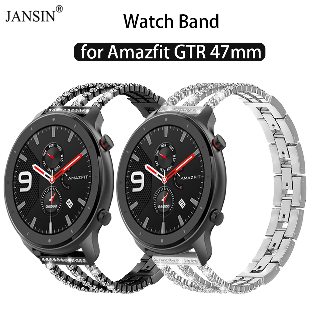 

Luxury Watch Strap for Amazfit GTR 47mm Smartwatch Band Bracelet for Huami Amazfit GTR 47mm Watchband Wristband Accessories