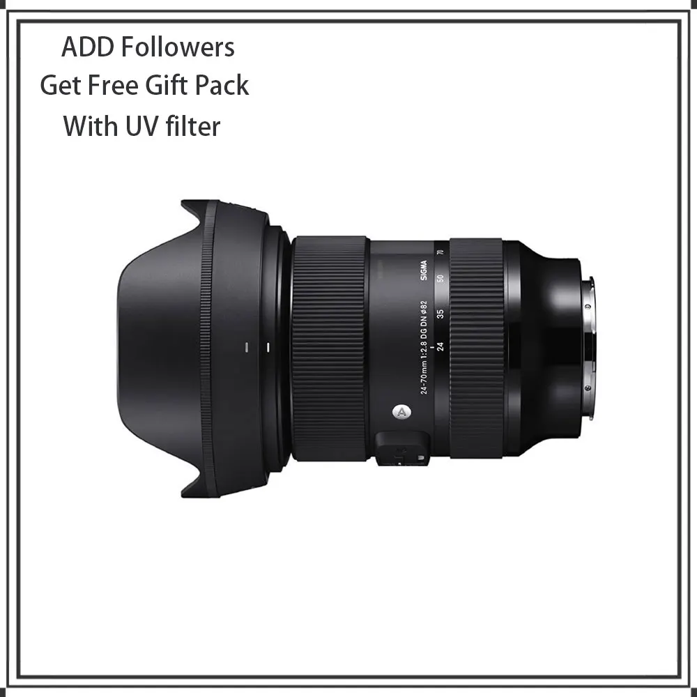 Sigma 24-70Mm F2.8 Dg Dn Art Lens Full-Frame Micro-Single Obiettivo Zoom 24-70Mm Per Sony E Mount O L Mount
