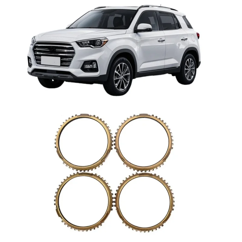 Gearbox Synchro Rings For Hyundai Tucson IX35 For KIA Sportage 4339432410 4339432410FFF Car Accessories 4PCS