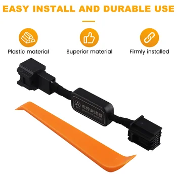 ABLZ-Car Automatic Stop Start Eliminator With Seesaw For Alfa Romeo Stelvio Giulia 2017-2024 Auto Stop Start Device Control 1