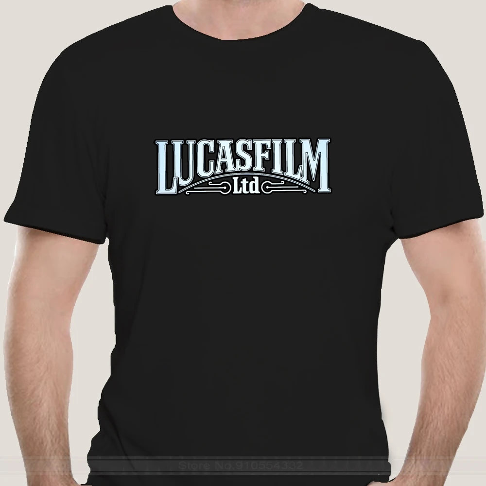 Rare Lucasfilm Ltd George Lucas Skywalker Ranch Blue T-Shirt Taglia S A 3Xl Fashion T-Sdhirt Men Cotton Brand Teeshirt