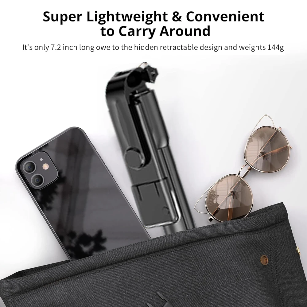 Selfie Stick Telescopic Travel Handheld Tripod Portable Phone Stand [700mm]