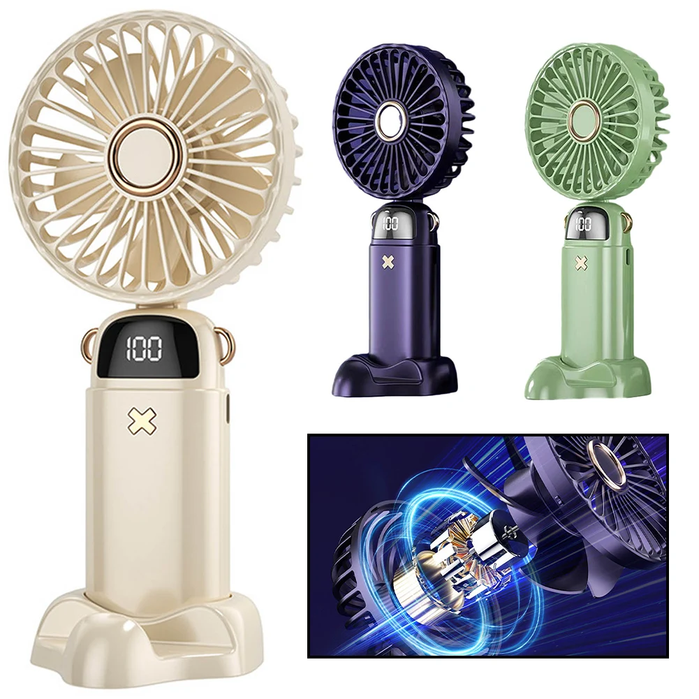 

Portable Fan With USB Cable For Home Car Office Desktop Camping Travel For Gift Families Friends Household Decoration Small Fan