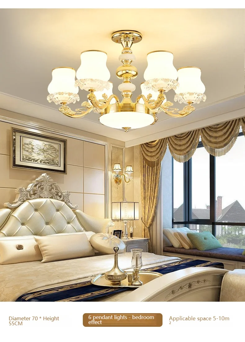 Modern European Ceiling Chandelier description 7
