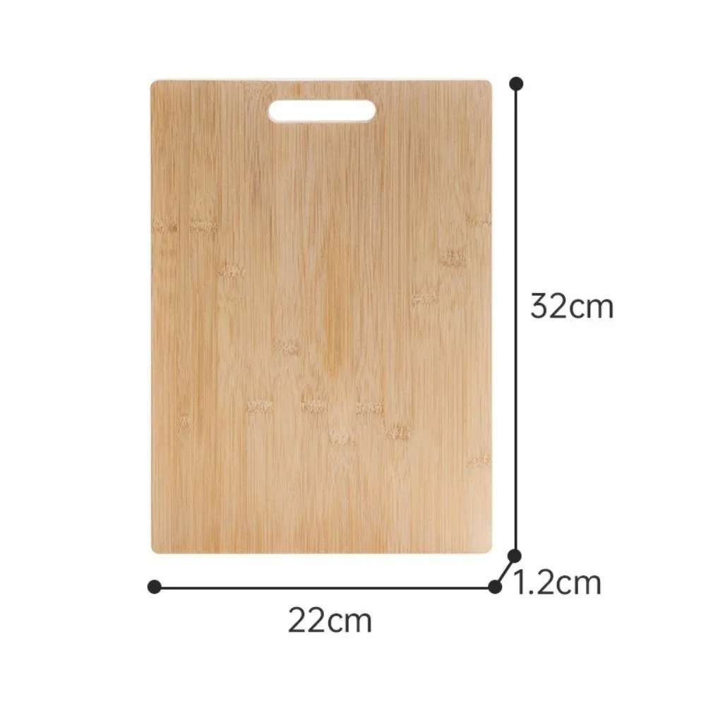 Sustainable Bamboo Cutting Board - Durable & Portable Double-Sided Chopping Board