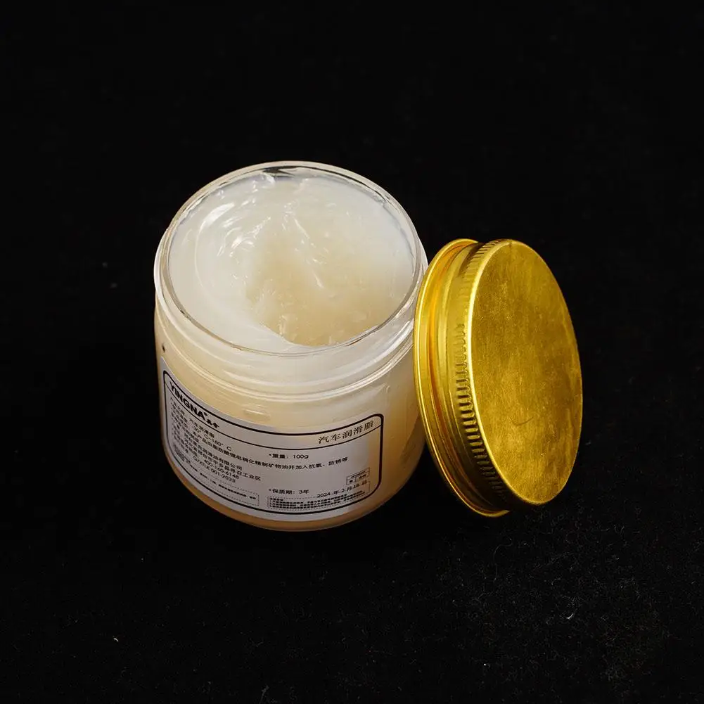 Car Sunroof Track Lubricating Grease Silencing Lubrication Door Abnormal Noise Temperature Resistance Tape Care Cream 100/300g