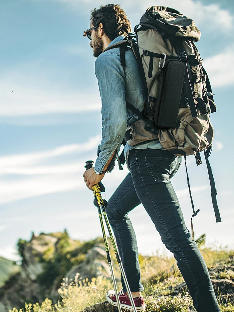 방수 하드 여행 케이스 EVA 손잡이 및 카라비너 포함 하드쉘 케이스 앵커 프라임 파워 뱅크 12000mAh 130W용