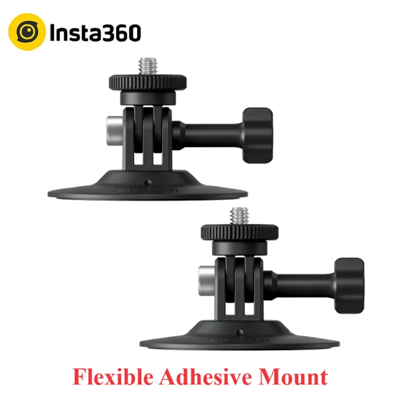 Insta360 Supporto Adesivo Flessibile - Per X4/X3, Base 3M, Per Superfici Curve - Foto 4