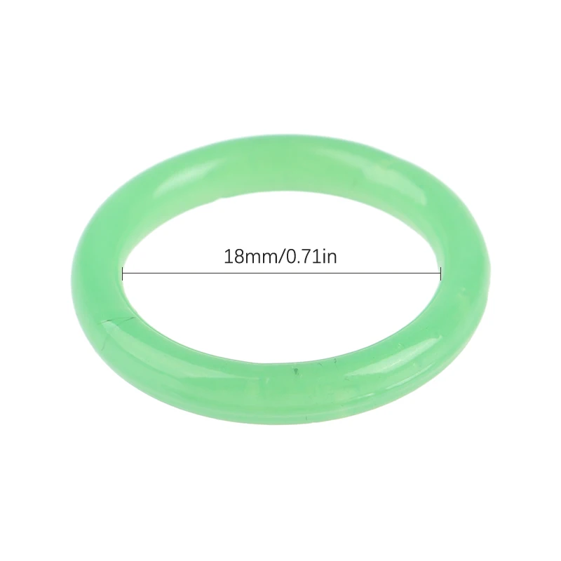 Fashion Non-fading Vegetarian Imitation Jade Thin Ring For Woman Vintage Jewelry Girls Accessories Gifts finger ring jewelry accessories