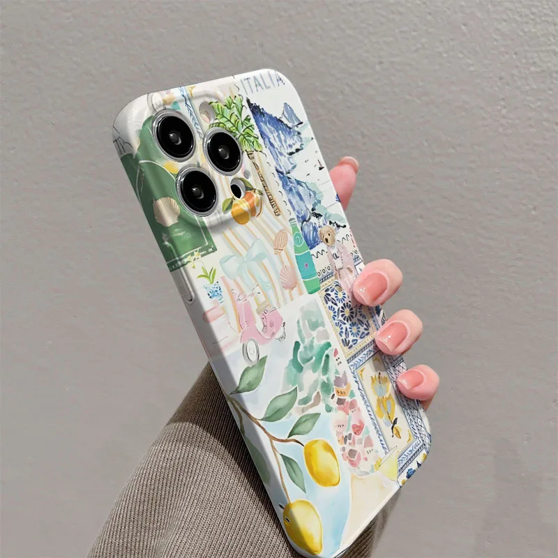 Creative Pattern Hard Cover Case