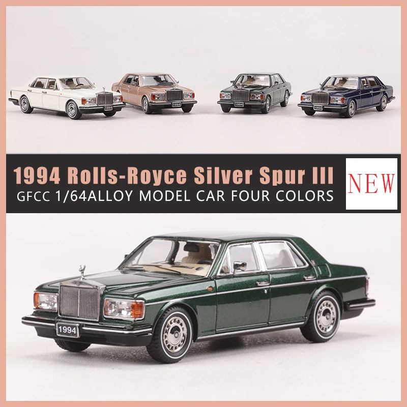 GFCC 1:64 1994 Silver Spur III Alloy Model Car - AliExpress