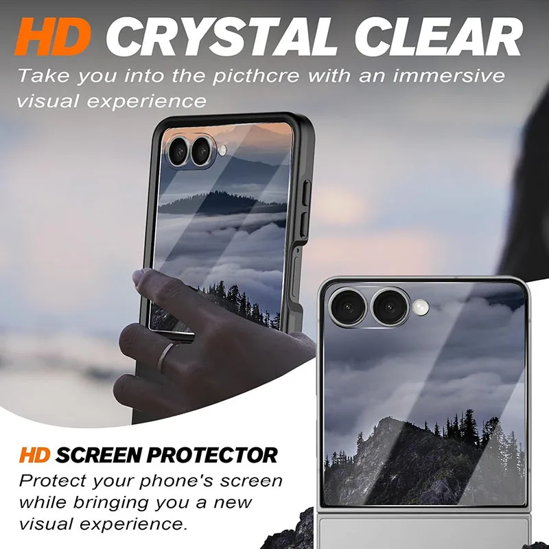 HD Clear Tempered Glass Screen Protector - 2.5D 9H Front Cover