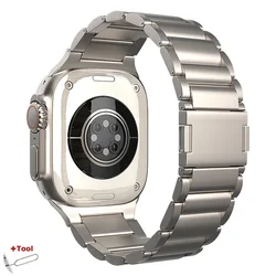 Luxury Titanium Magnetic Band Bracelet - Ultra 49mm (Titanium color)