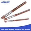 2mm-16mm Straight Shank D4 HSS Reamer Chucking Engineering Milling Cutter Tool 3mm/4mm/5mm/6mm/8mm/10mm/12mm/14m 6 Flutes HSS 1