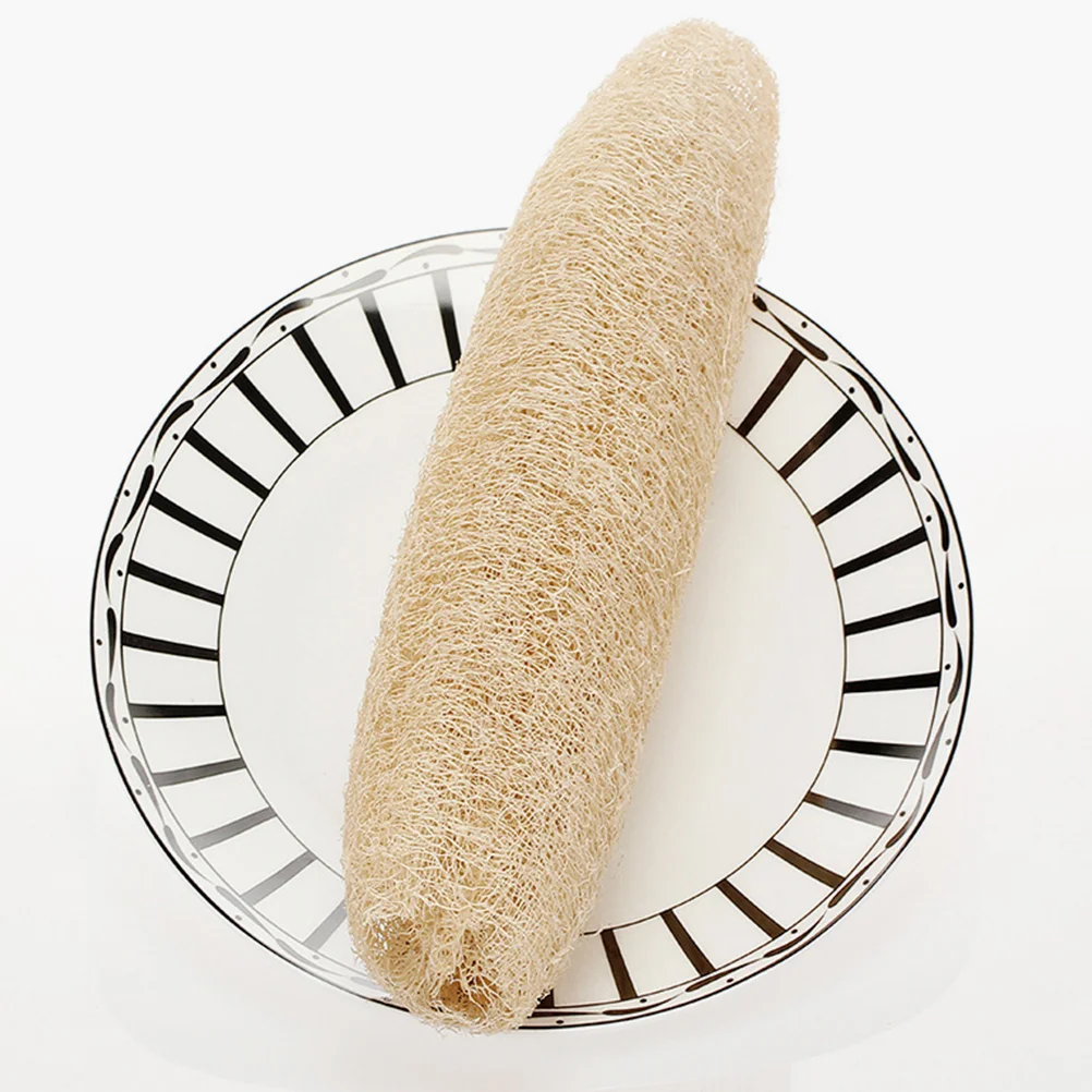 

4pcs Loofah Dishwashing Sponges Natural Loofah Dish Sponge Scrubber Kitchen Supplies
