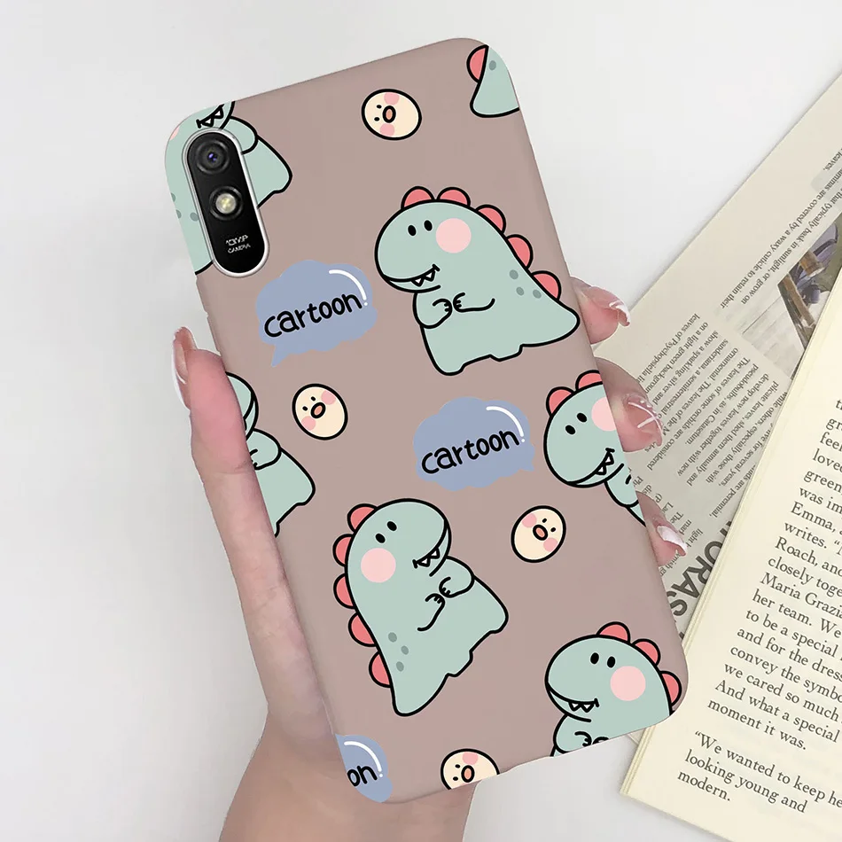 Fashionable Butterfly Heart Pattern Silicon Phone Cover for Xiaomi Redmi 9 Series