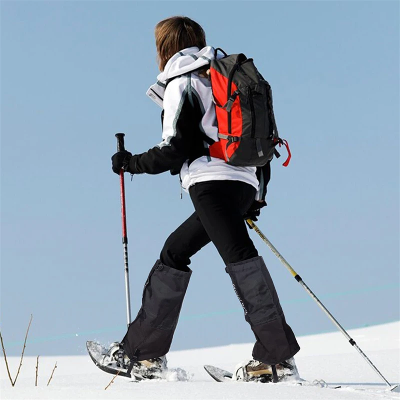 1 Pair Trimmer Brush Leg Gaiters Snake Bite Protection for Lower Legs Adjustable Boots Cover Legging Gaiter for Outdoor Hiking leg gaiters