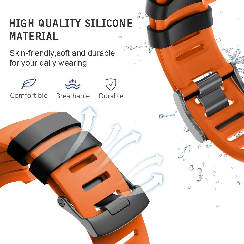 Enhanced Silicone Watch Band Replacement Bracelet
