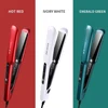 Professional Hair Straightener Brush Titanium Flat Iron with LCD Display Heating Curling Iron Fast Hair Straightening Iron 6