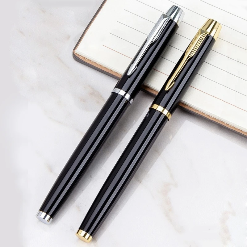 Elegant Signature Metal Gel Pen with Clip - Perfect Business Gift