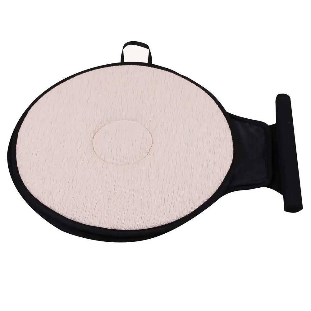 Unique Bargains 360° Rotating Auto Car Multifunction Swivel Seat Cushion  Transfer Disc Fit Car Seat Beige 16.93x14.96x0.79