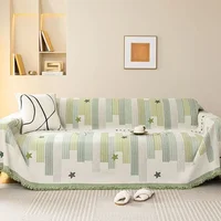 Double-Sided Chenille Sofa Cover All-Inclusive  Anti-claw living Room Sofa Cover All-Season Universal Non-slip Sofa Towel 2