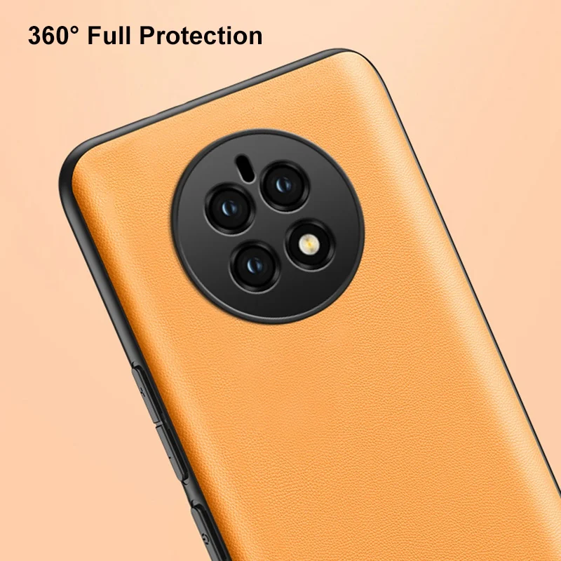 Luxury PU Leather Matte Silicone Phone Case Cover