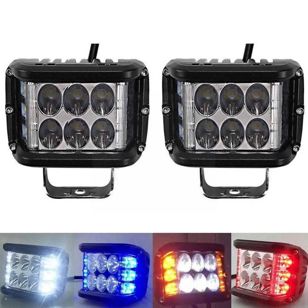 Mini Offroad Led Bar 12V 24V Square Led Work Light Per Auto Truct Boat Trattore 36W Spotlight Led Light Bar Fari Fendinebbia Li Y6R7