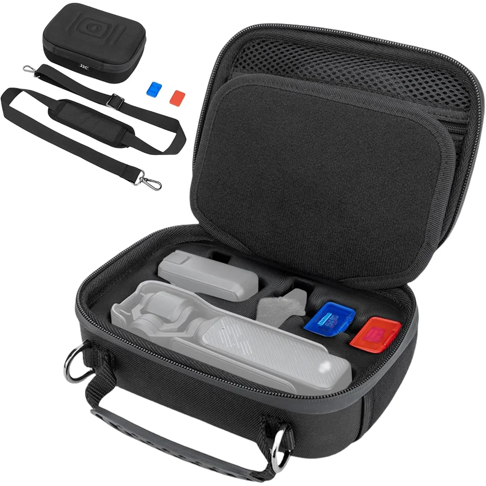 JJC Pocket 3-Hülle, harte Aufbewahrung, Umhängetasche für DJI Osmo Pocket 3, wasserdichte Reisehandtasche, schützendes Kamerazubehör
