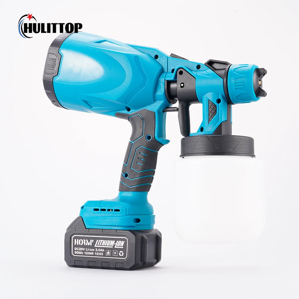 20v Automobil Electric Brushless Spray Gun Cordless Paint Sprayer Auto