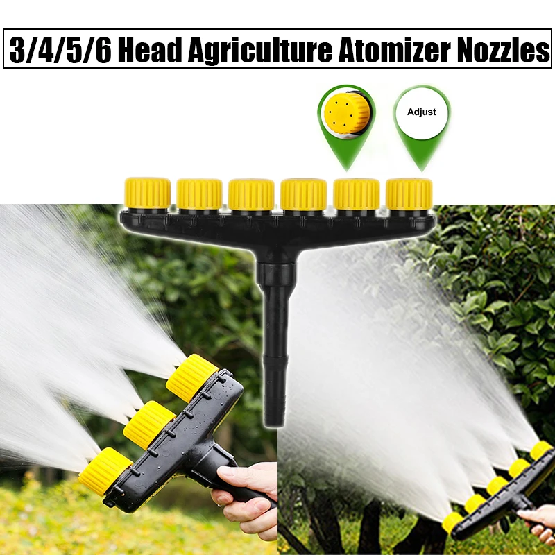 Agriculture Atomizer Nozzles Large Area Coverage Farm Vegetables Irrigation Spray Home Garden Lawn Water Sprinkler Adjustable