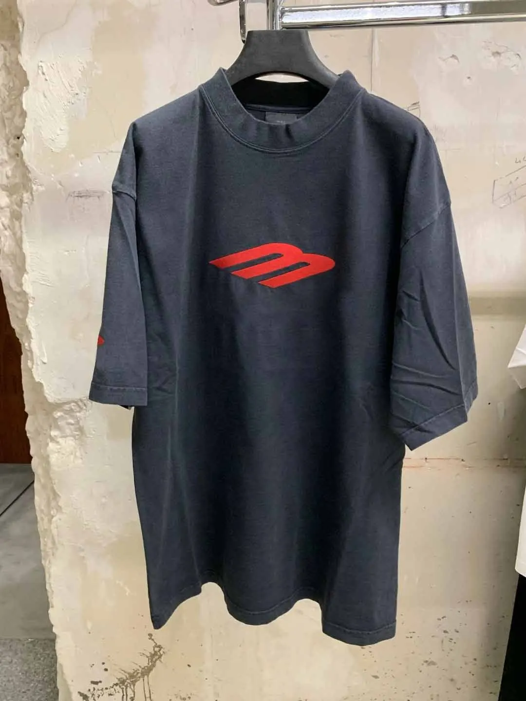 

2023 Women Men M Logo Embroidery Women Men Luxury T shirts Washed tees Hiphop Oversized Men Casual T shirt