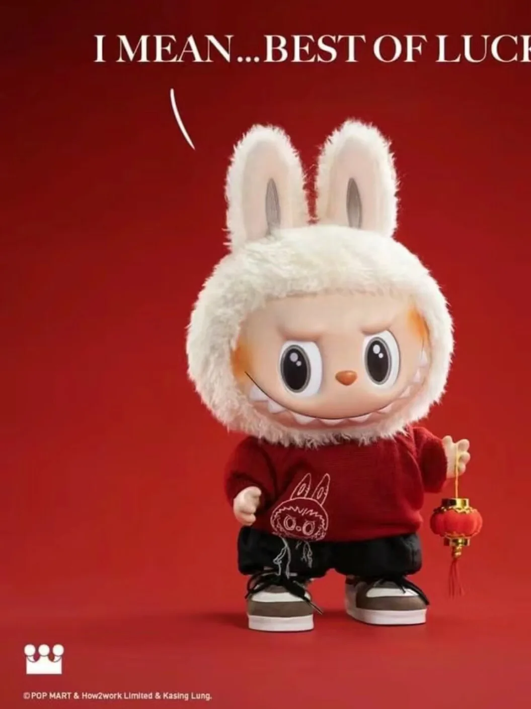 Hot Selling Labubu Rubber Plush Doll New Spring Tide Play