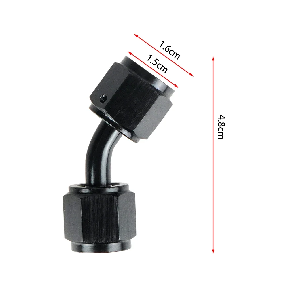 Raccords AN En Aluminium - Kit Adaptateur Pour Refroidisseur D'huile - Tailles AN3, AN4, AN6, AN8 - Plug-and-play - 11