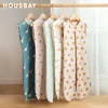 Newborn Baby Sleeping Bag Baby Swaddle Cocoon Beautiful Flowers Print Summer Thin Vest Button Wrap Sleepsack For Girls Boys 6