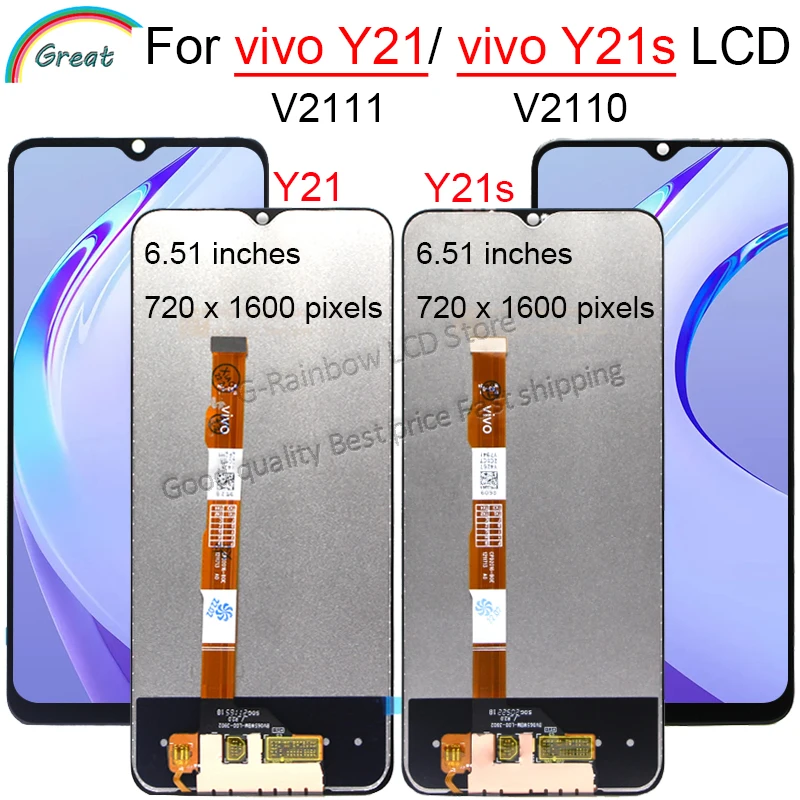 original-6-51-for-vivo-y21-y21s-lcd-v2110-v2111-display-touch-panel