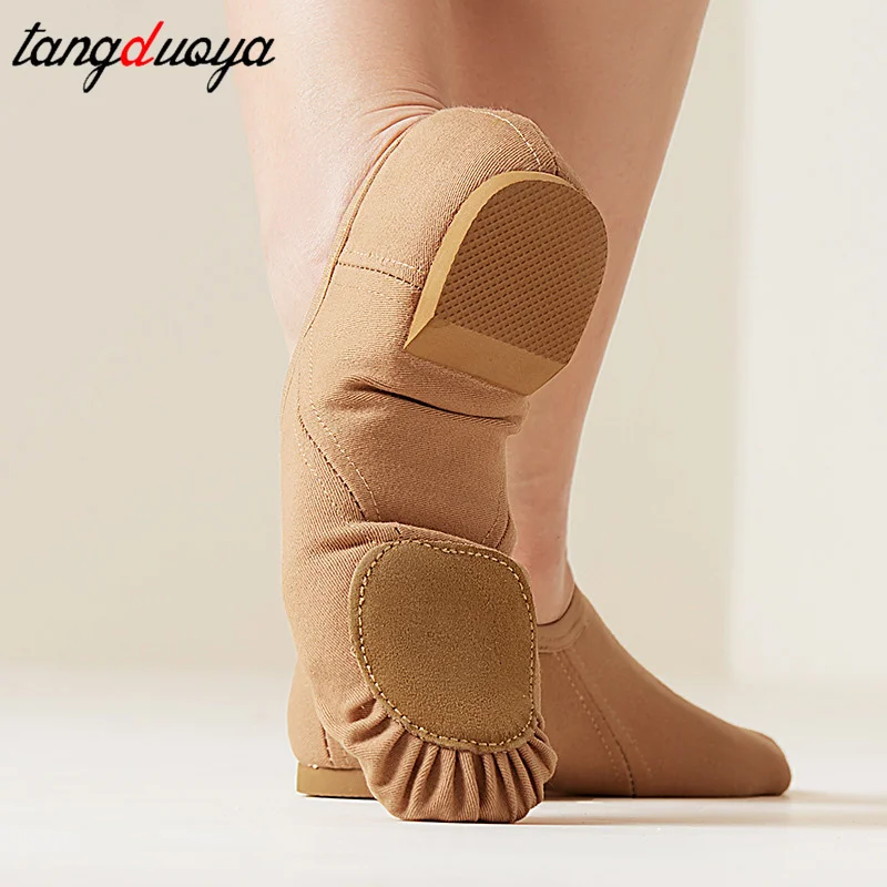 women ballet shoes plus size 44 Stretch cloth Soft Soles jazz dance shoes kids girl Classical Yoga training Women ballet shoes women running shoes