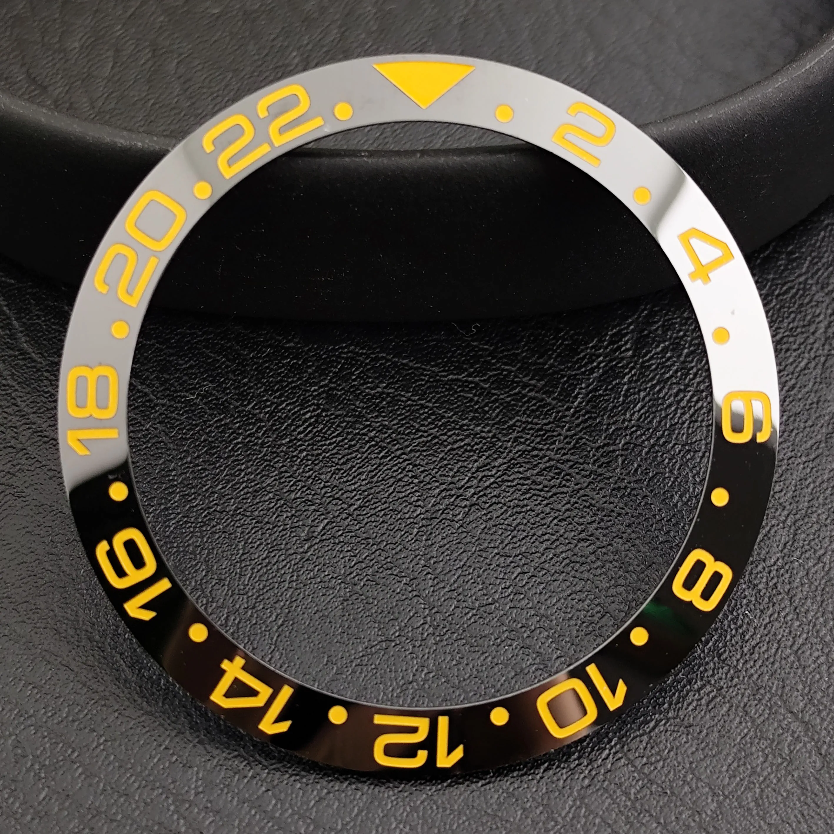 38mm Ceramic Diving Bezel Insert for Men's Watch Replacement