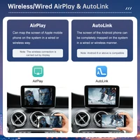 CarPlay sans fil avec navigation Android Auto AirPlay, Plug and Play pour Mercedes Benz Classe A, CLA, GLA, W176, C117, X117, XACHNTG4.5 4