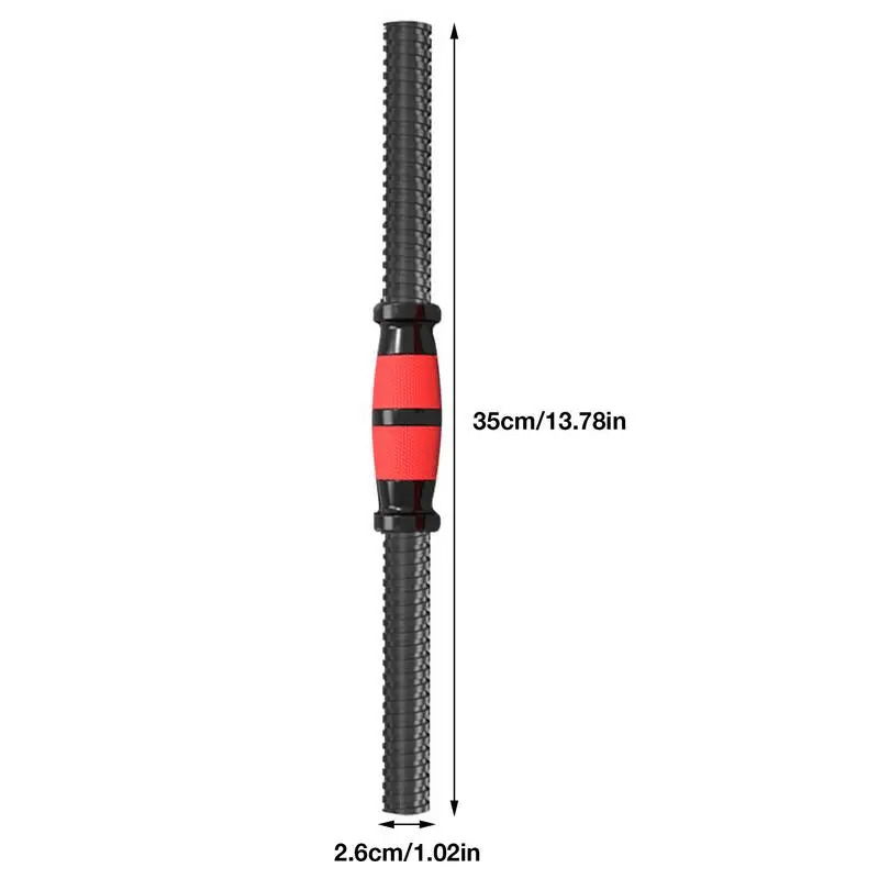 Dumbbell Bars Barbell Handle Dumbbell Bars For Workout Training Gym Weightlifting Training 2pcs dumbbell bars barbell bar
