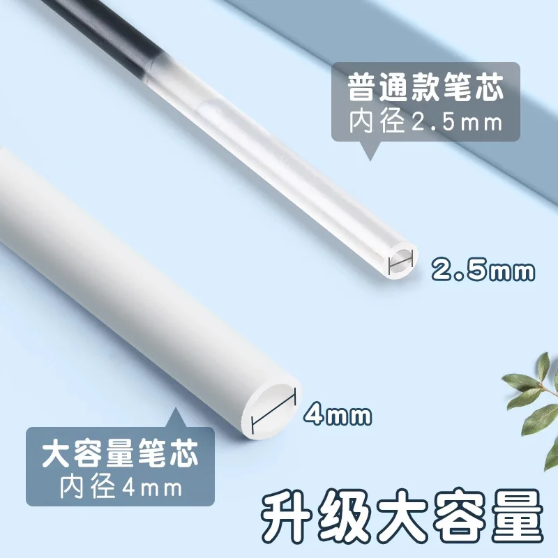 M&G 0.38mm 리필형 젤 펜, 속건성 잉크, 초미세 테이퍼형 ST 팁, 고품질
