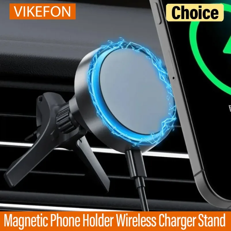 Magnetic Wireless Charger For iPhone Car