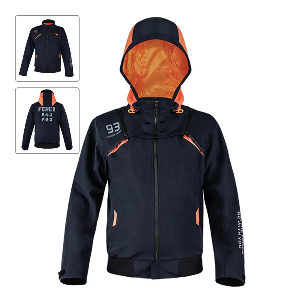 

Мотоциклетная куртка, протектор с медленным восстановлением формы, летние куртки, повседневная Съемная Байкерская Одежда с защитой от падения, дышащая