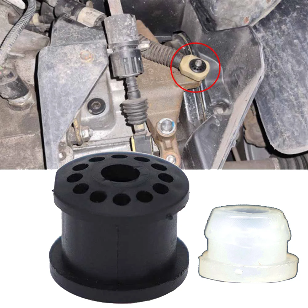 Gearbox Pull Head Gear Shift Lever Transmission Cable for Ford Focus Fiesta Linkage Cable Bushing Repair Kit transmission shifter repair kit shift cable bushing